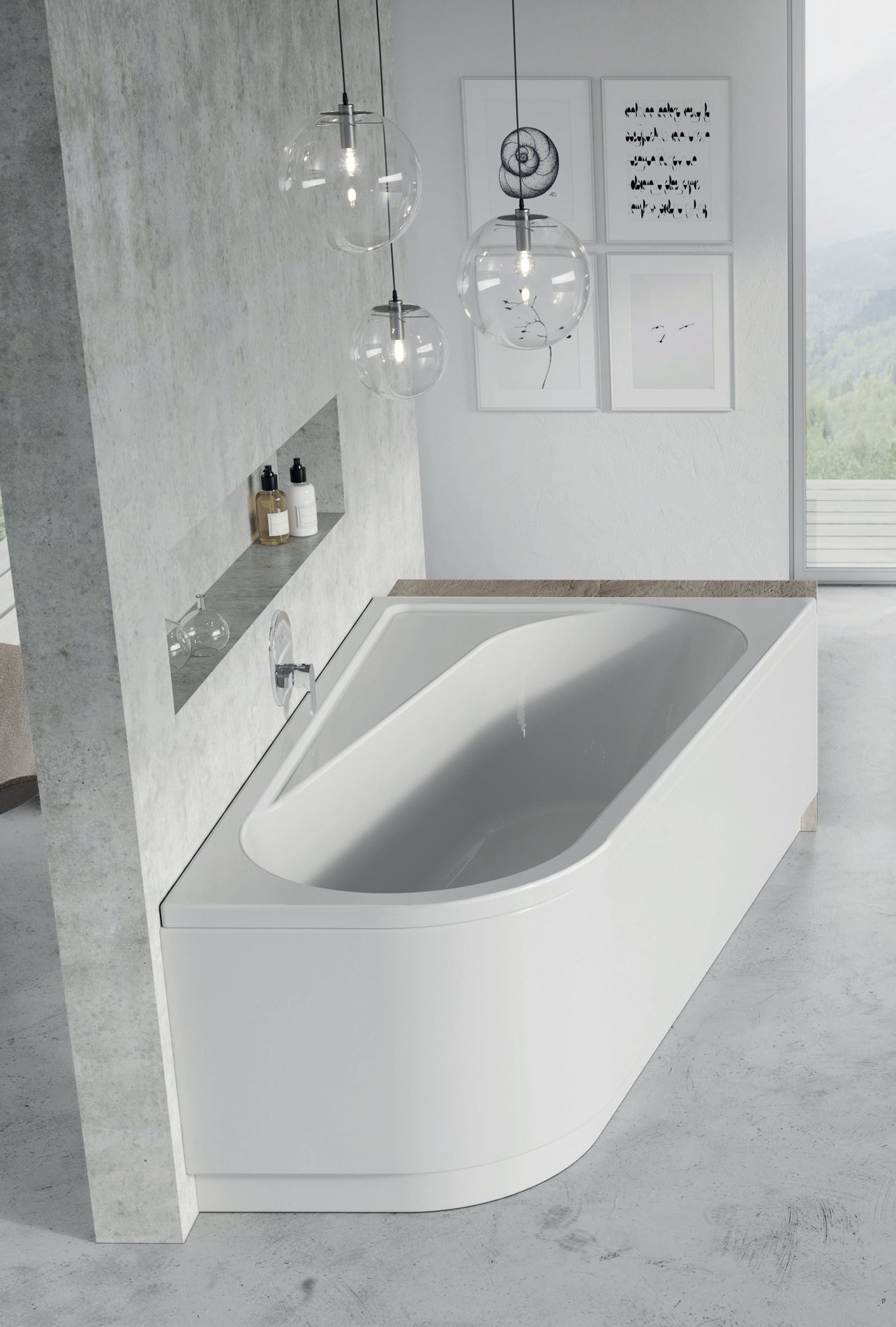 Ravak Chrome akrilkád 160x105 jobbos, fehér – Sarokkádak