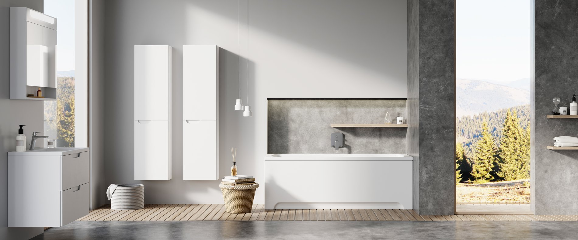 Ravak Classic II 170x70 N akrilkád fehér – Téglalap alakú kádak