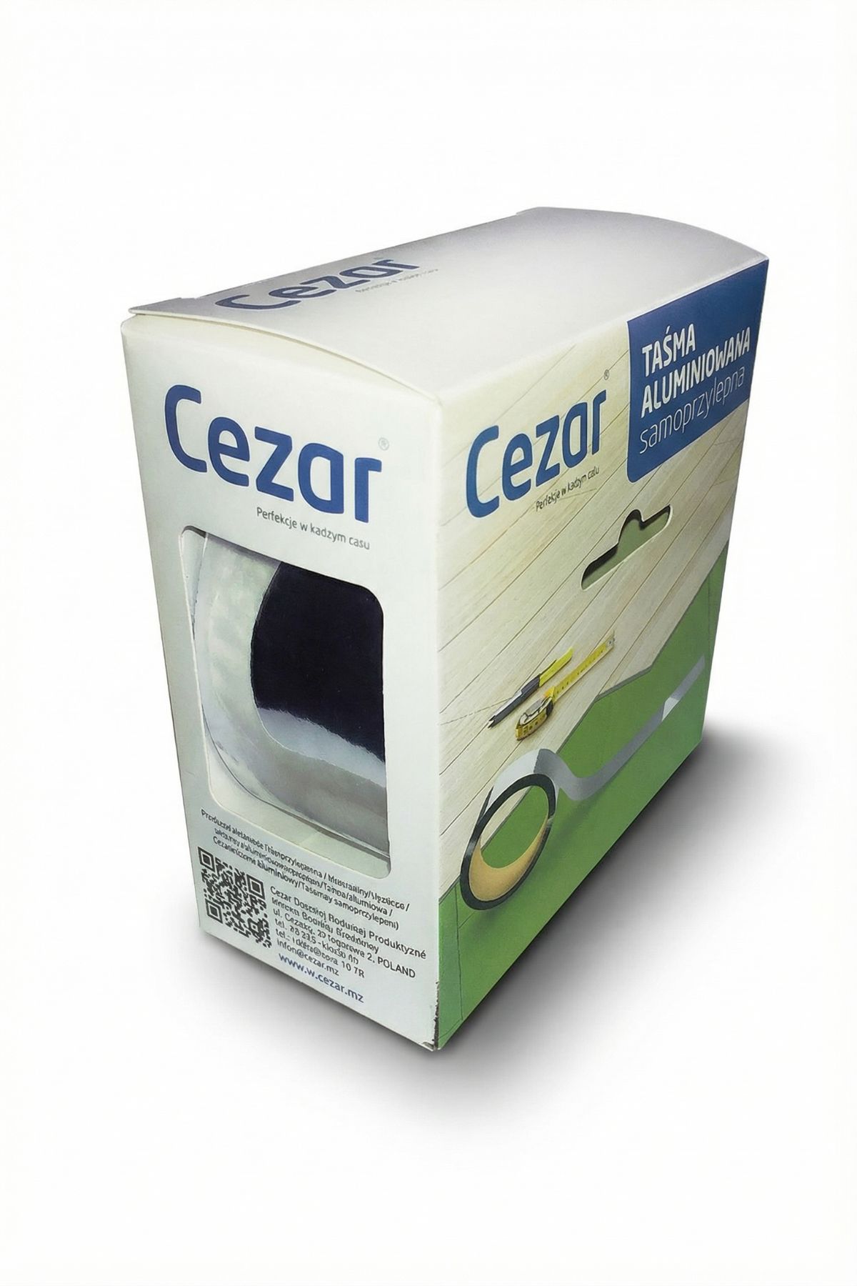 Cezar ALU szigszalag 50 méter – Ezüst, Padlóalátét