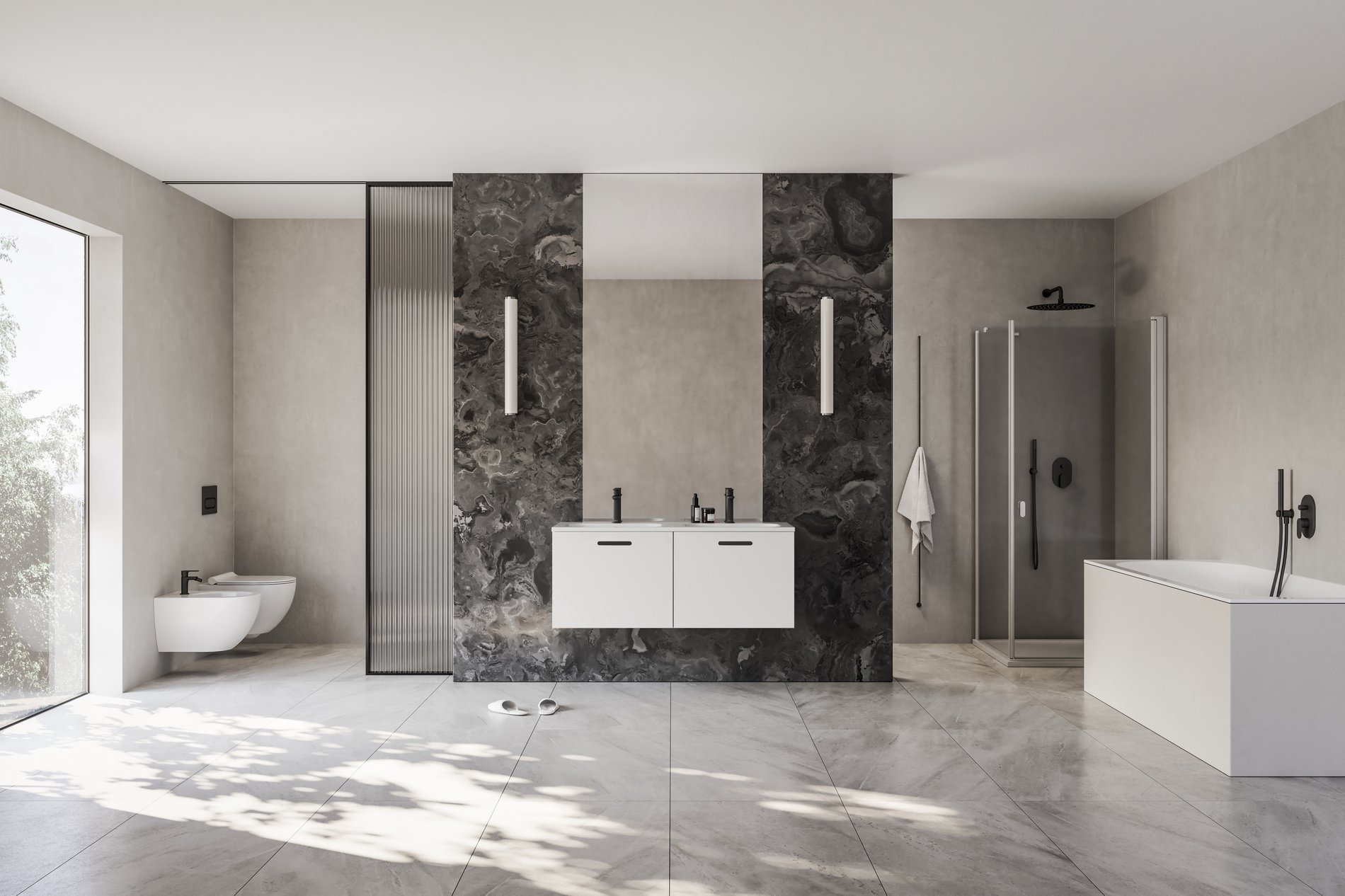 Ravak Chrome Slim kád 180x80 fehér – Téglalap alakú kádak