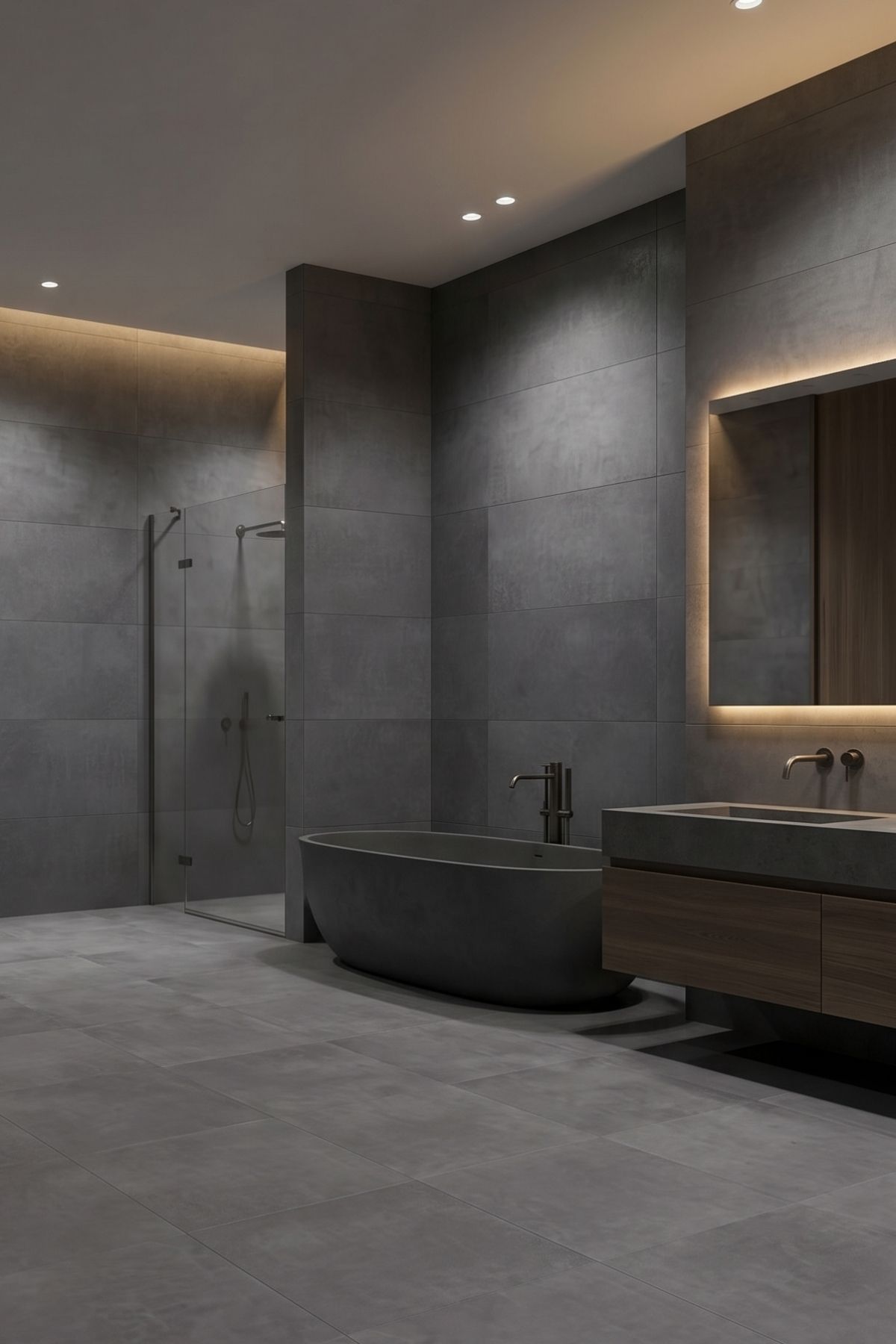Ceramin SPC fal Nero 3mm – Fekete, SPC / Vinyl falburkolat