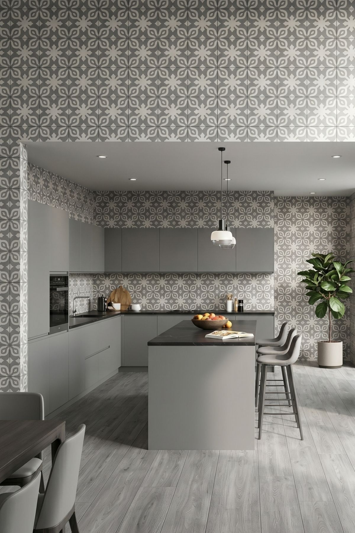 Ceramin SPC fal Olive Taupe 3,2mm – Szürke, SPC / Vinyl falburkolat