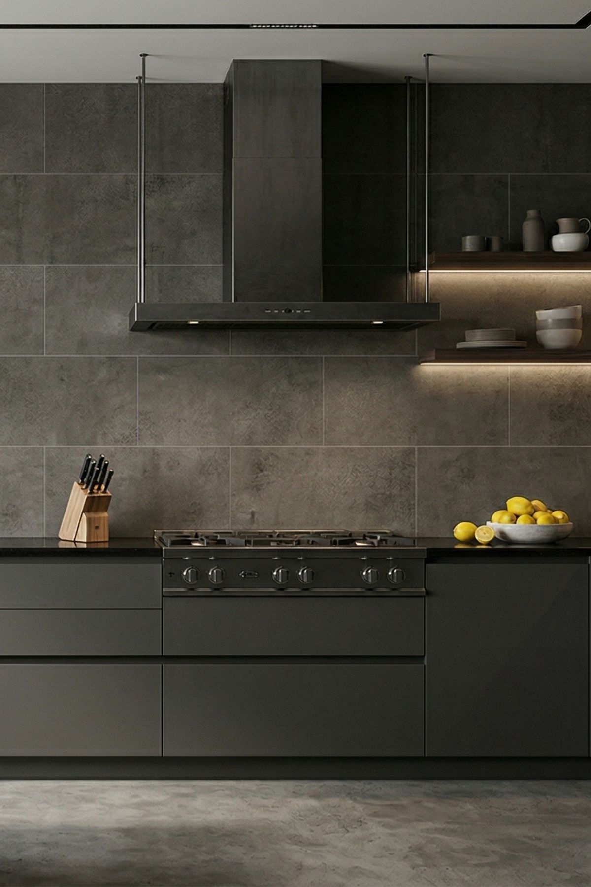 Ceramin SPC fal Avola Anthracite 3mm – Fekete, SPC / Vinyl falburkolat