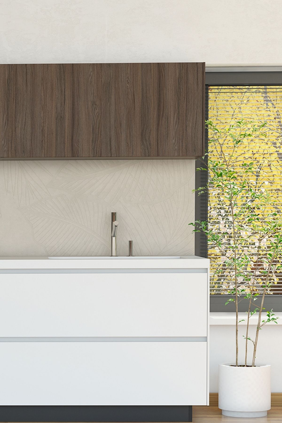 Ceramin XXL SPC fal Bagihra Stone 3mm – Szürke, SPC / Vinyl falburkolat