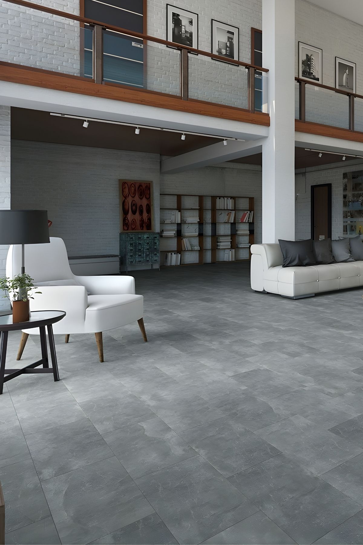 Ceramin SPC padló Sandviken 4mm – Szürke, SPC / Vinyl padló