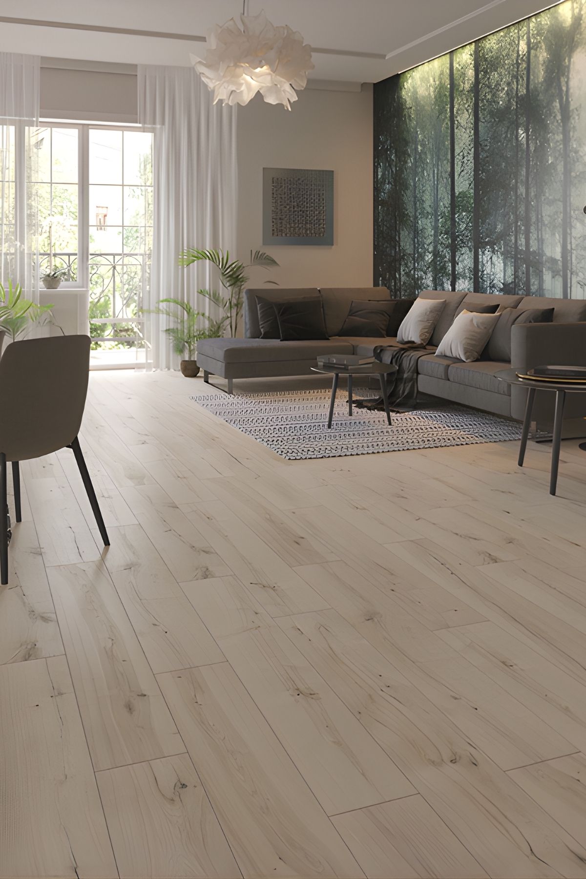Ceramin SPC padló Basel 4,5mm – Bézs, SPC / Vinyl padló