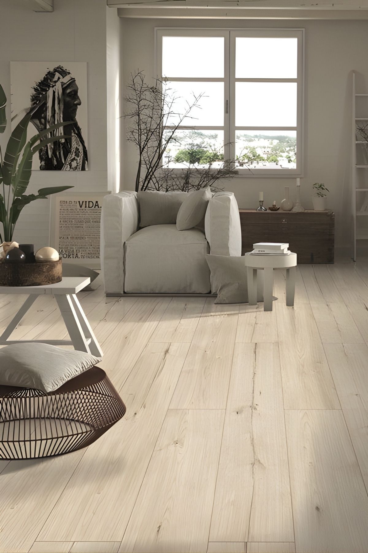 Ceramin SPC padló Mokala 4mm – Bézs, SPC / Vinyl padló