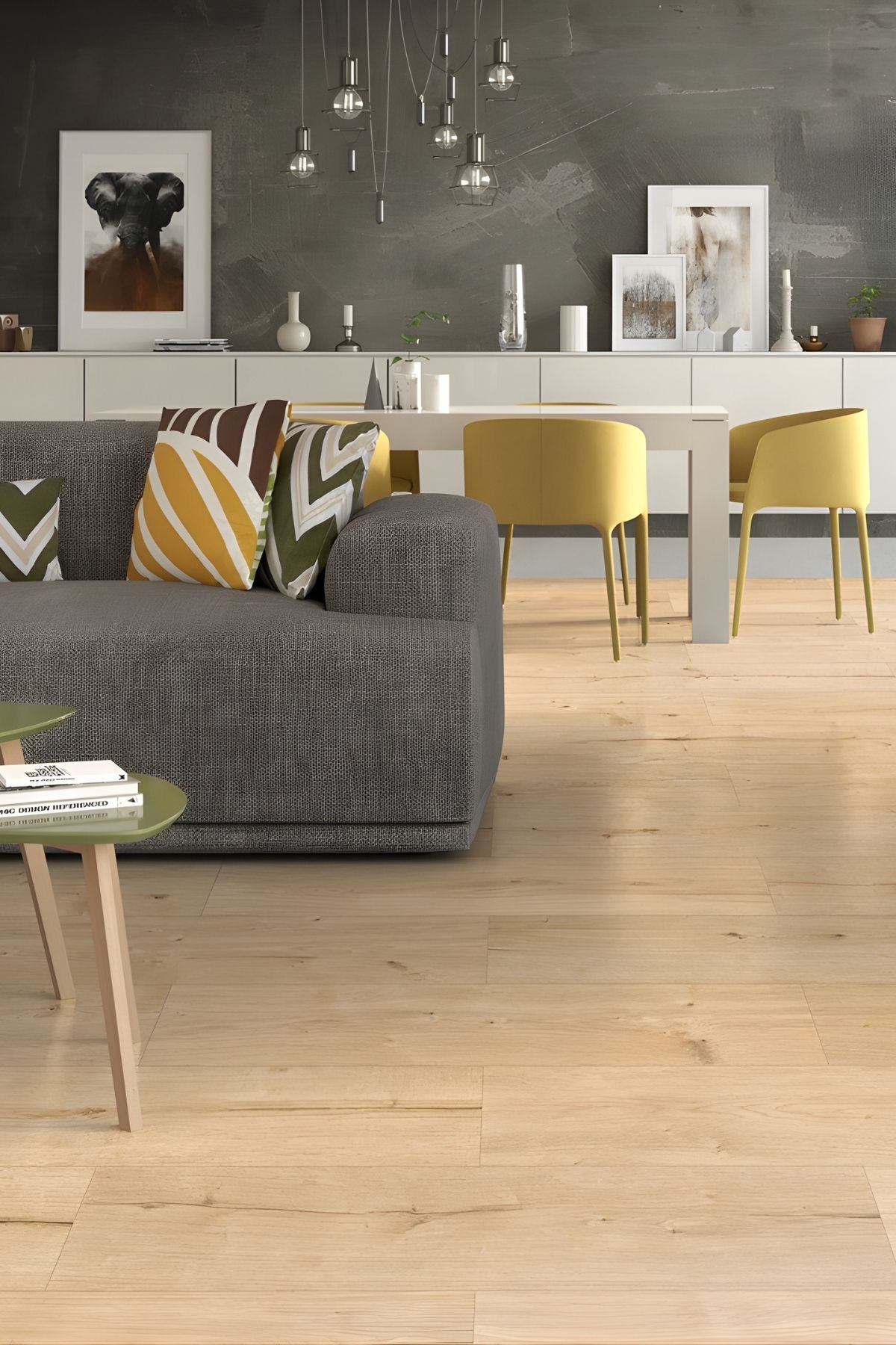 Ceramin SPC padló Kruger 4mm – Bézs, SPC / Vinyl padló