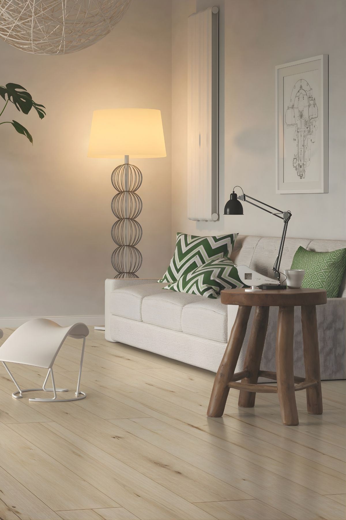 Ceramin SPC padló Everglades 4mm – Bézs, SPC / Vinyl padló