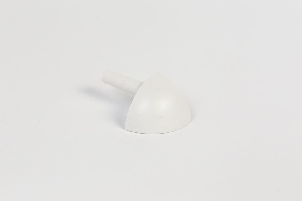 Bau Dekor PVC élvédő 6mm fehér