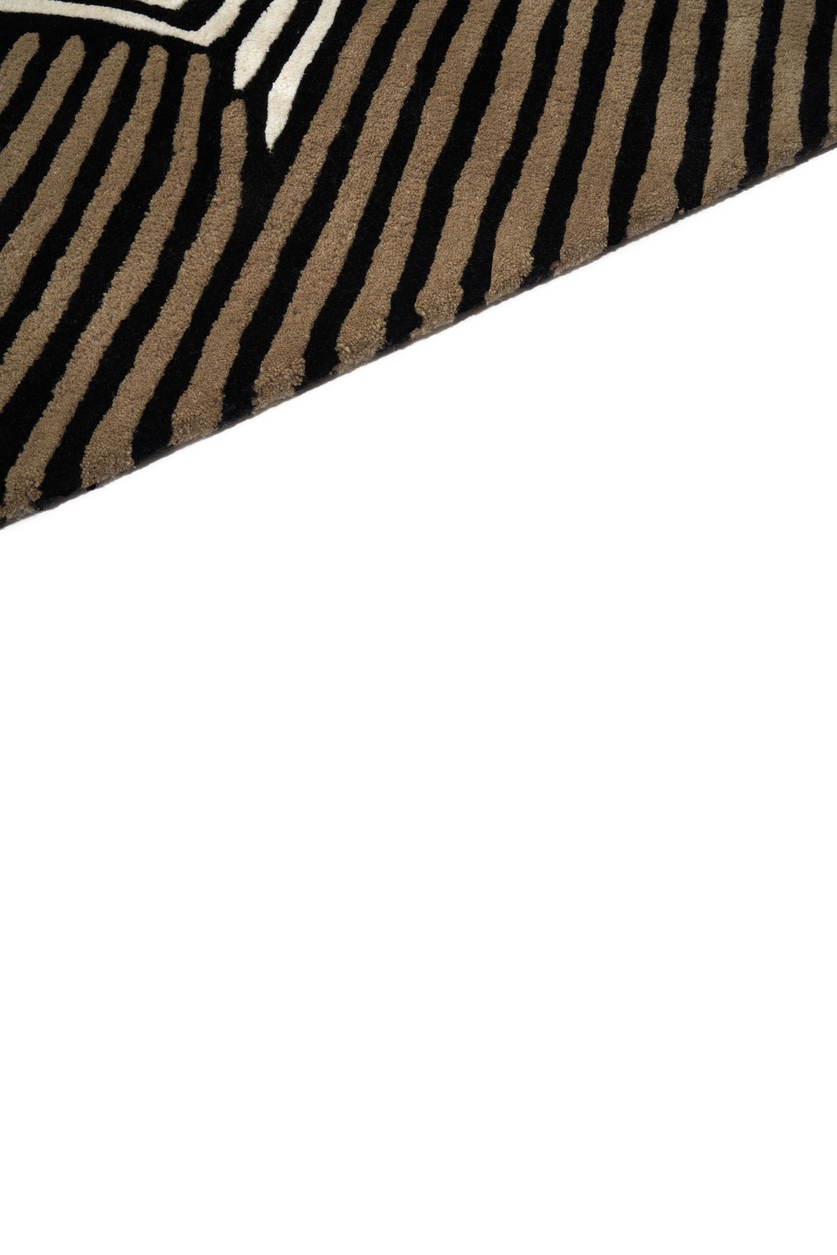 CarpetDeco Emerald Gold 160x230 – fekete, Kézzel készült