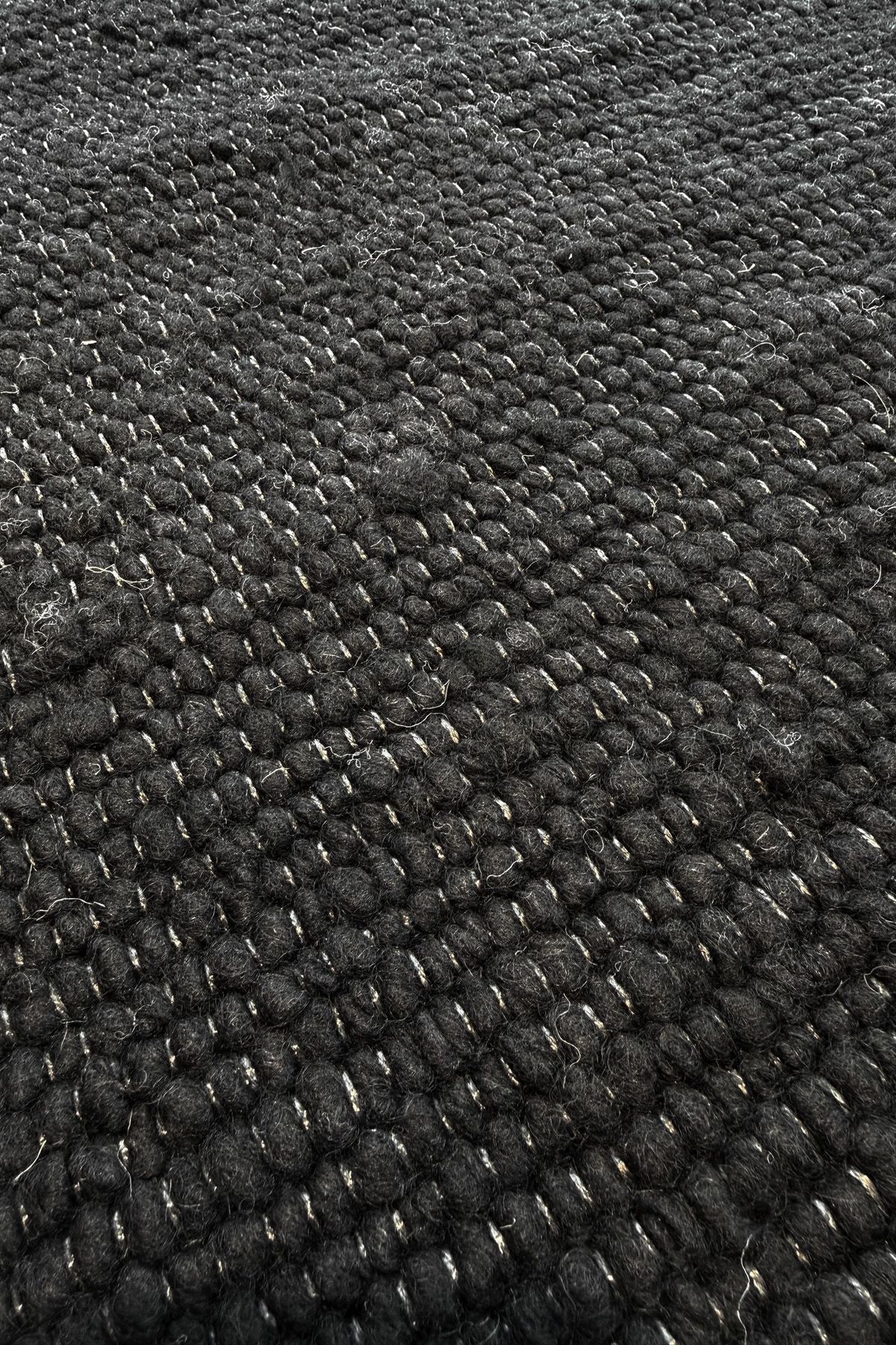 CarpetDeco Mellow Onyx 130x200 – fekete, Kézzel készült