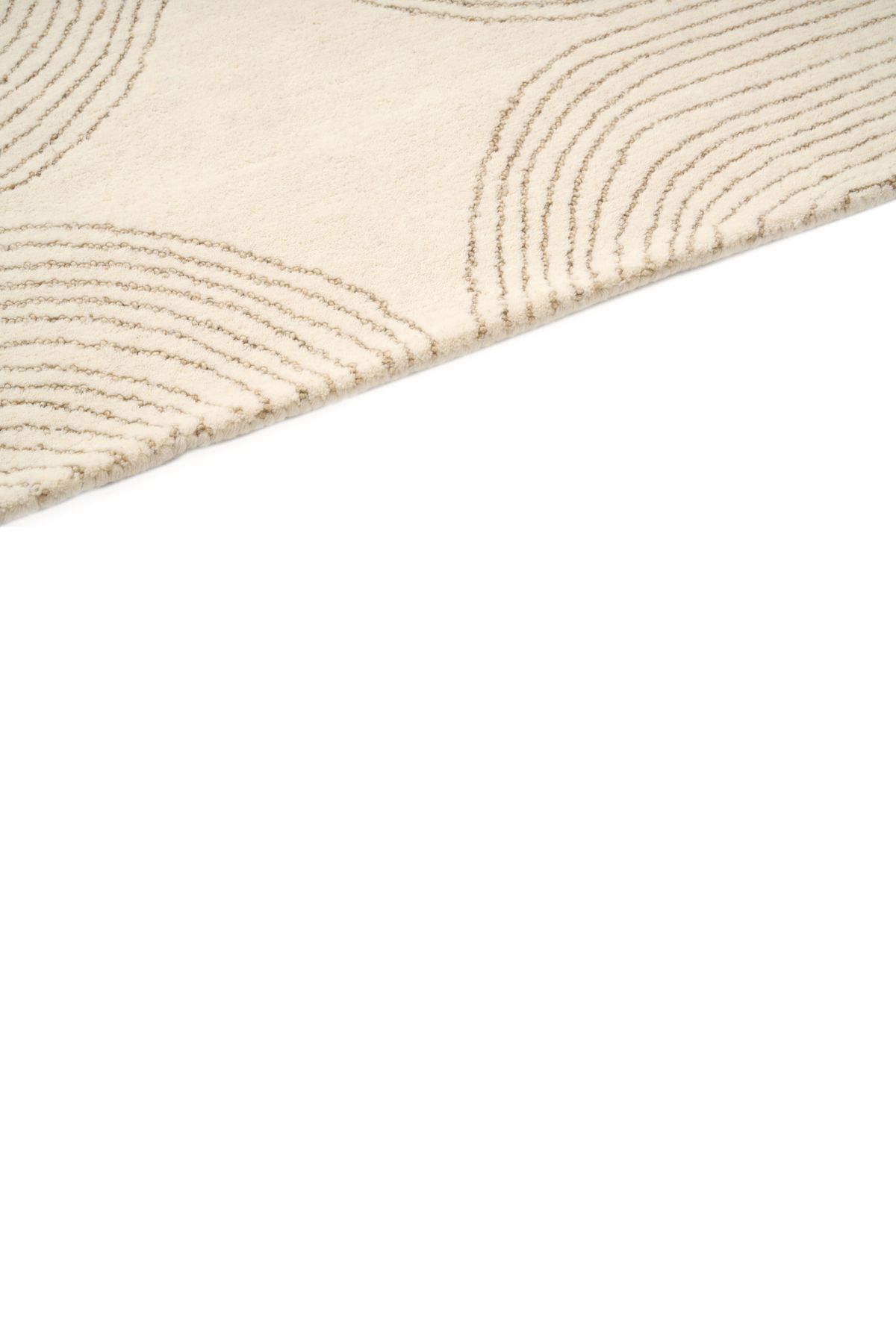 CarpetDeco Ornate Beige 160x230 – bézs, Kézzel készült