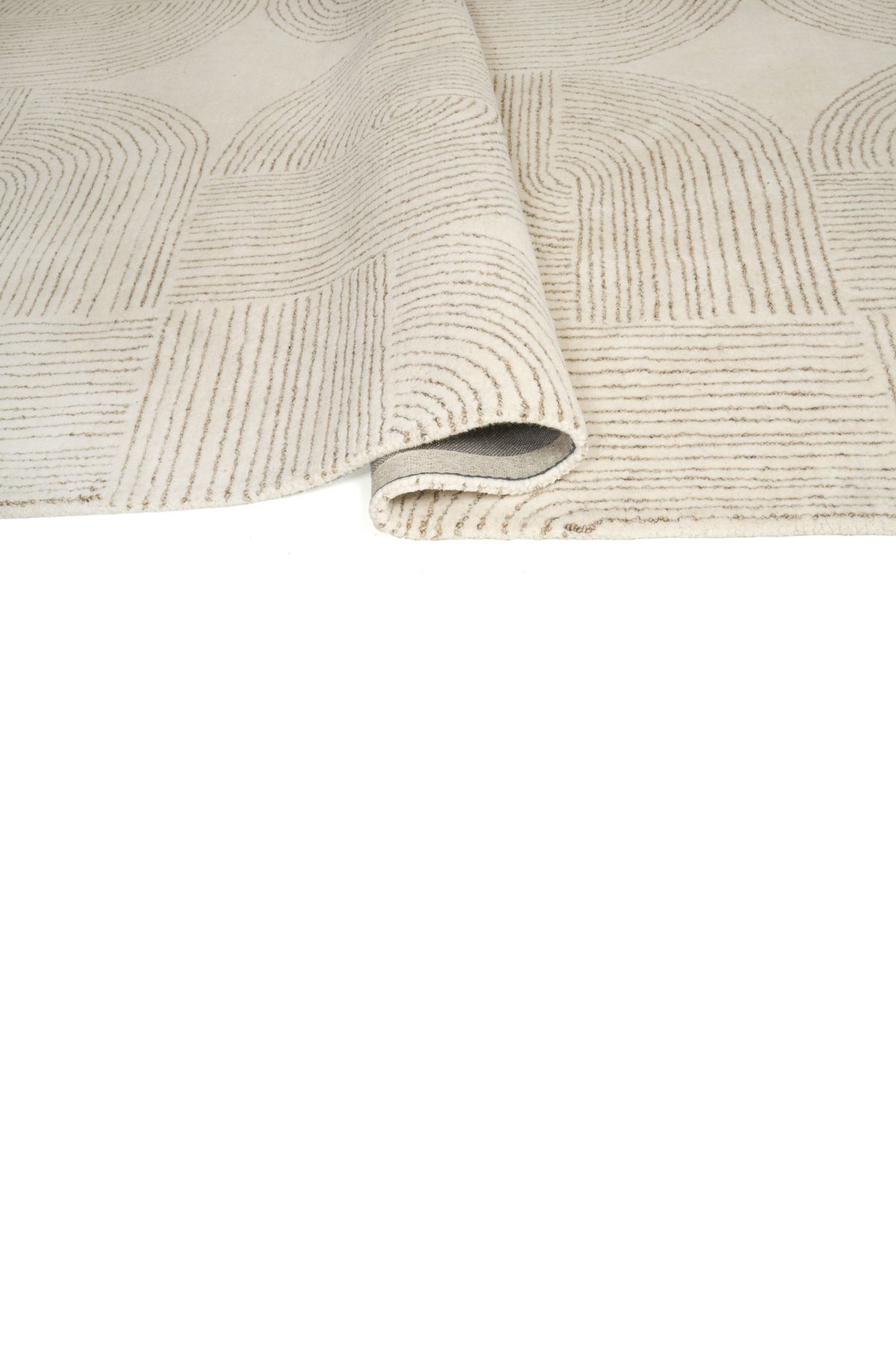 CarpetDeco Ornate Beige 160x230 – bézs, Kézzel készült