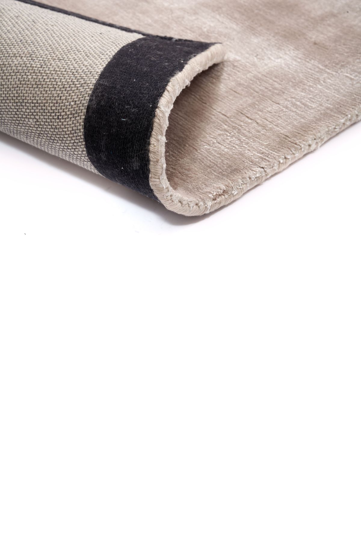 CarpetDeco Plain Paloma 160x230 – sötétbézs, Kézzel készült