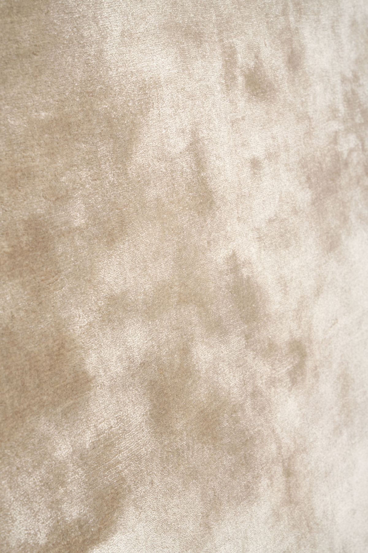 CarpetDeco Plain Paloma Round 250x250 – sötétbézs, Kézzel készült