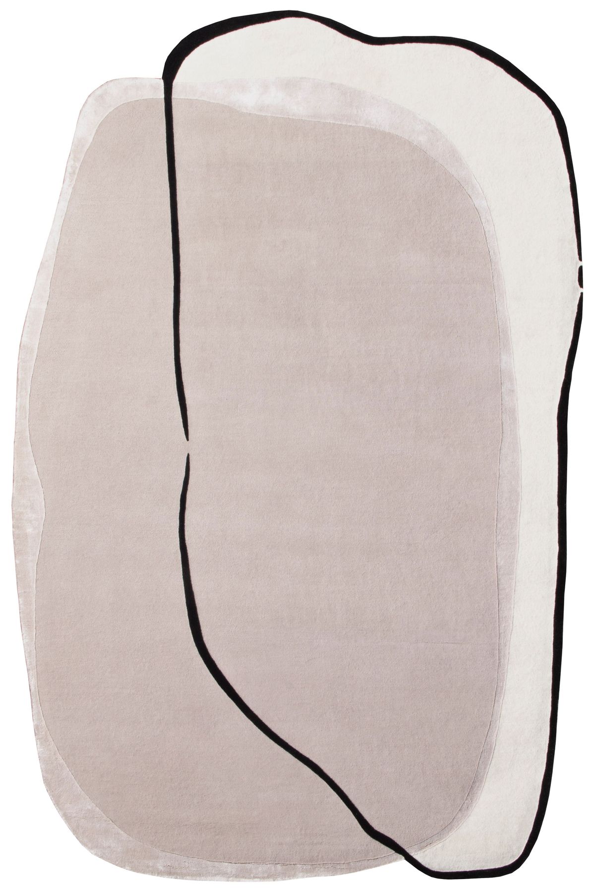 CarpetDeco Spot Beige 160x230 – bézs, Kézzel készült