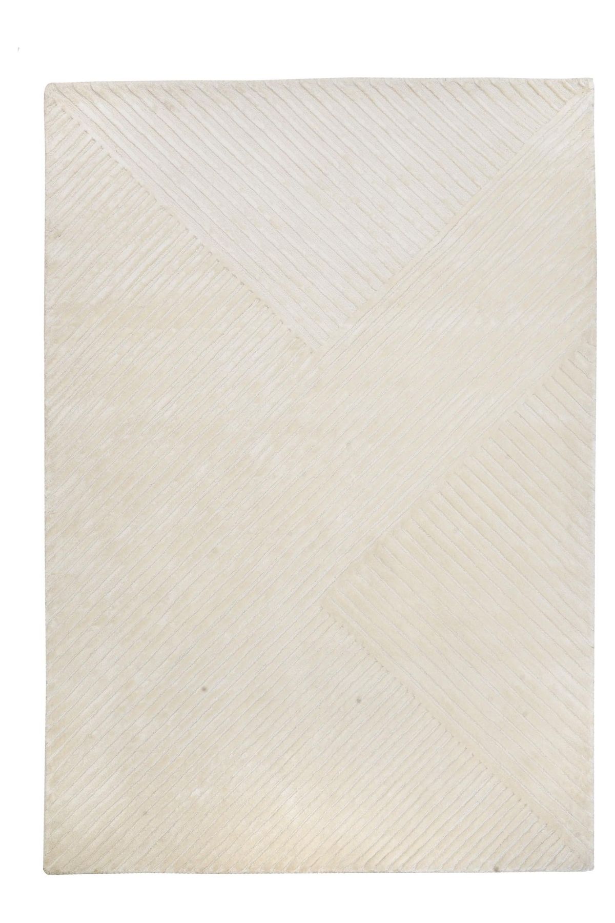 CarpetDeco Sierra Ivory 200x300 – elefántcsont, Kézzel készült