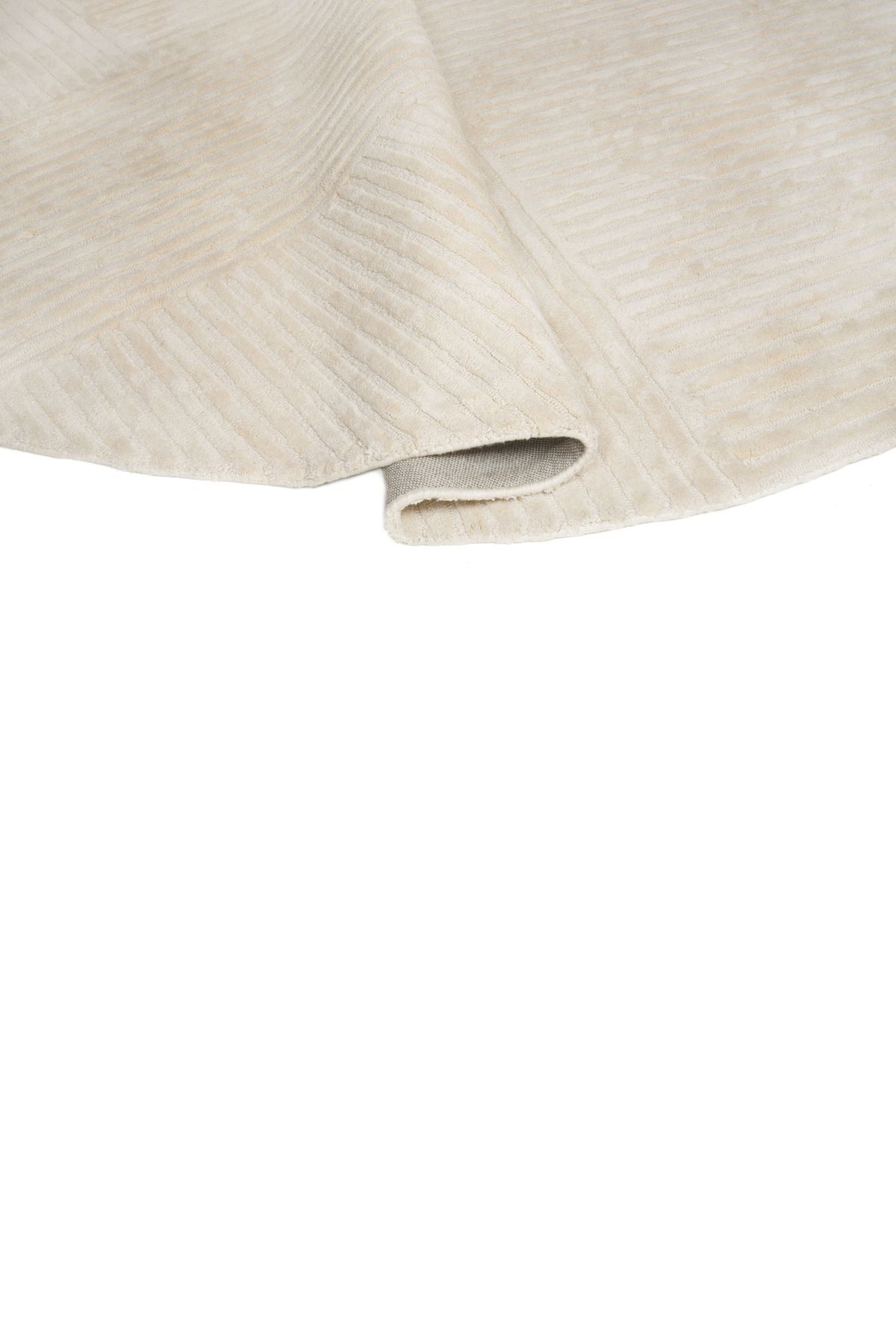 CarpetDeco Sierra Ivory Oval 200x300 – elefántcsont, Kézzel készült