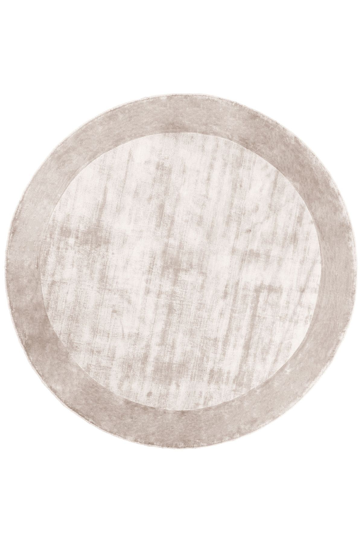 CarpetDeco Tere Silver Round 200x200 – ezüst, Kézzel készült
