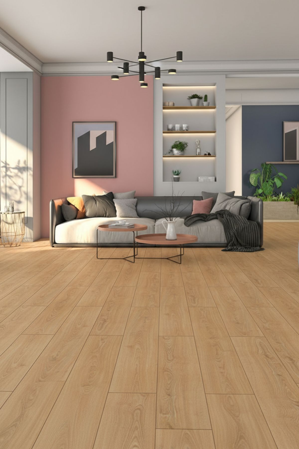 ProfiTrend Urban 8 mm Peking – Bézs, Laminált padló