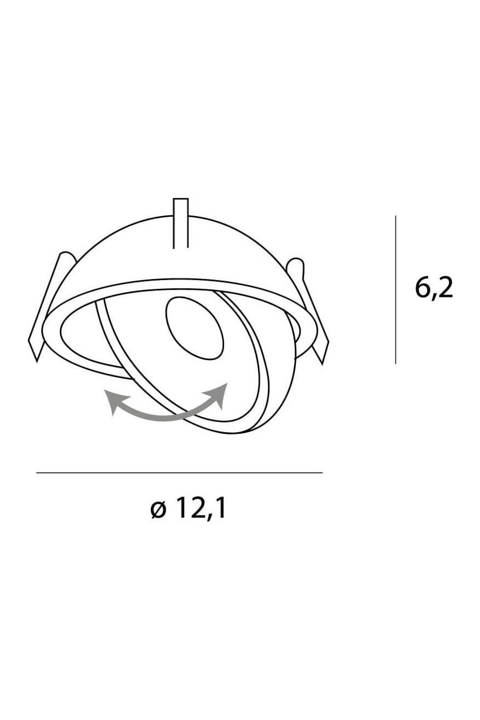Recessed Lamp Vector 10W