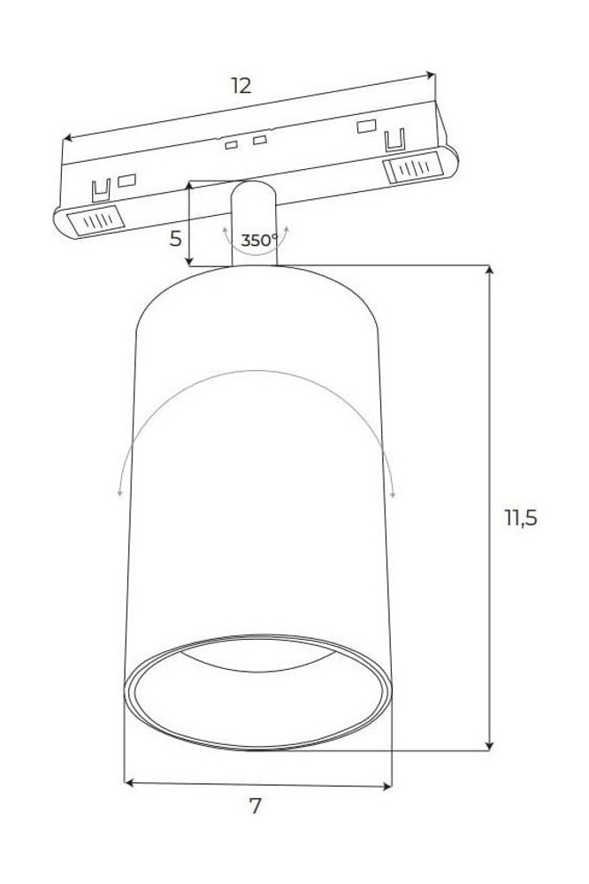 Magnetic Reflector 18W Zigbee