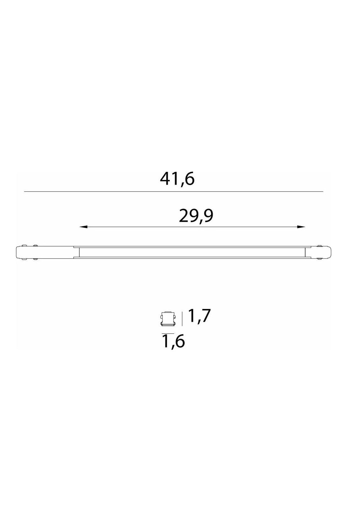 Magnetic Flat line 40cm Zigbee