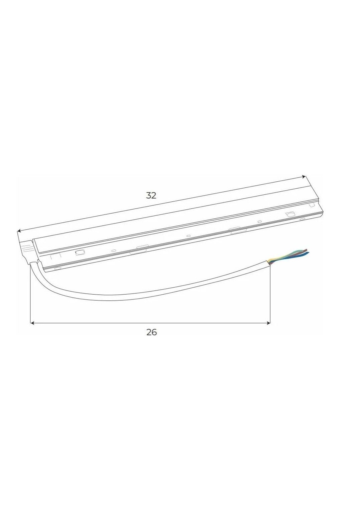 Magnetic 200W trackmounted power supply