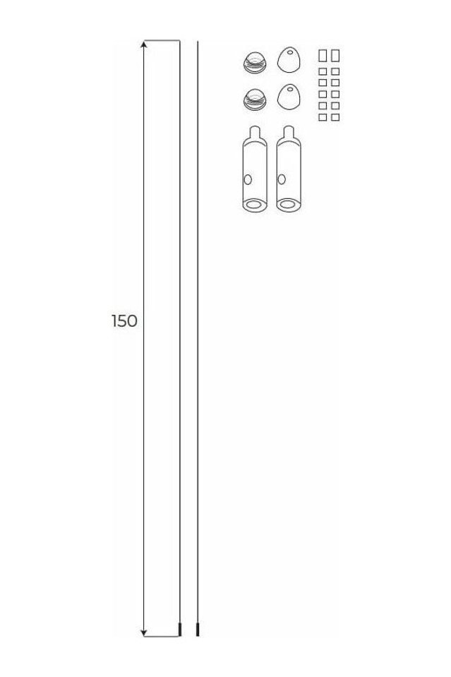 Magnetic Suspension kit for tracks