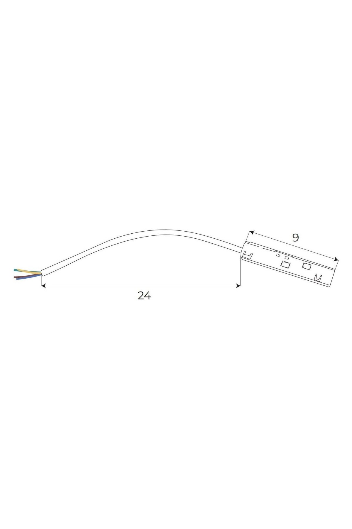 Magnetic Power feed end for external driver