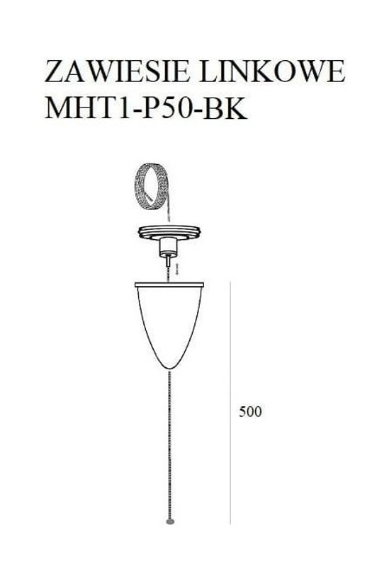 Cable sling 5m, with adjustment without bracket