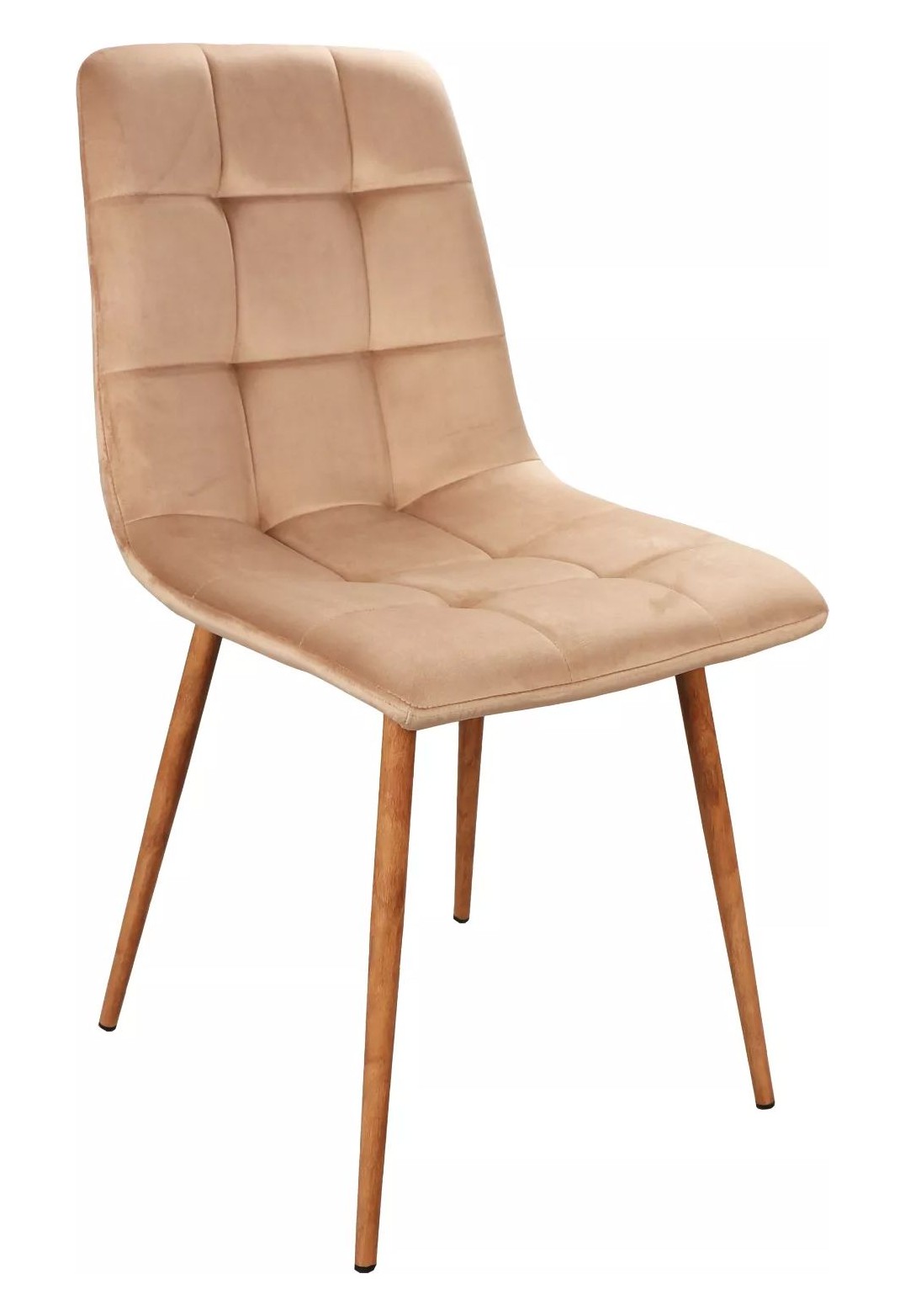 Pale Chair Wood Velvet