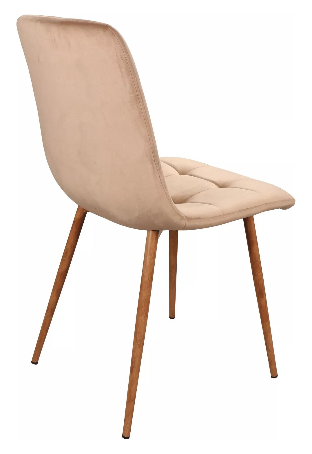 Pale Chair Wood Velvet