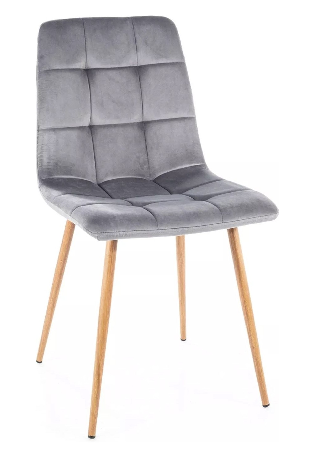 Pale Chair Wood Velvet