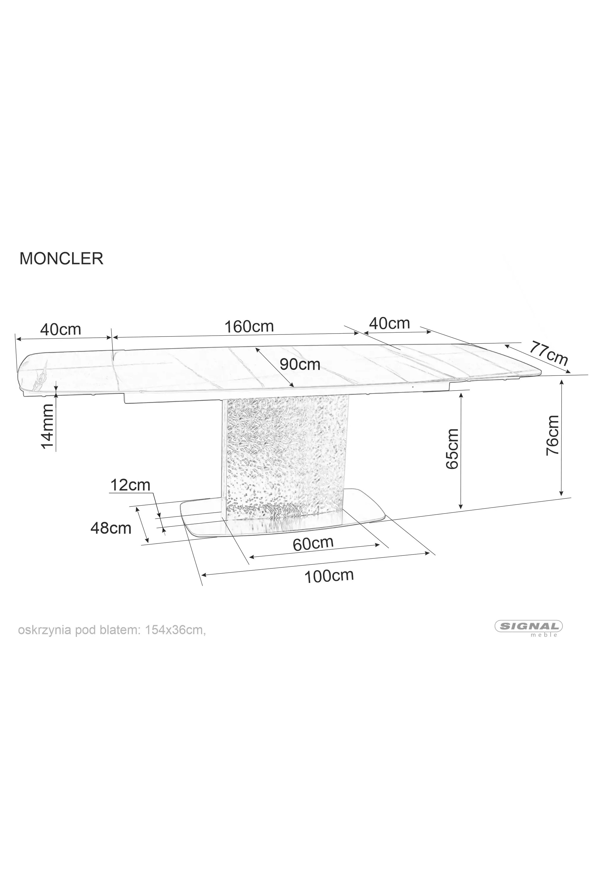 Moncleron Black