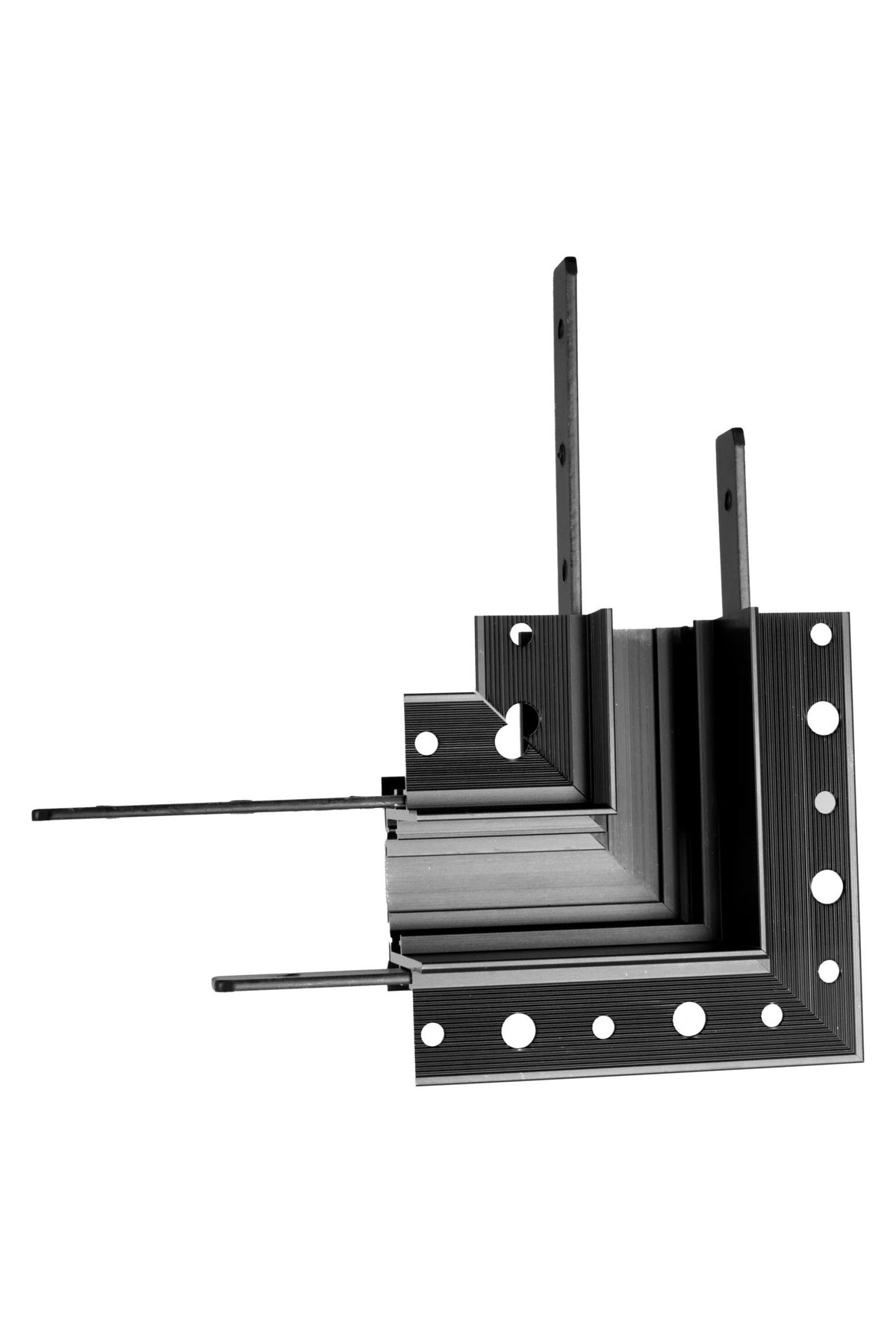 Magnetic 90° corner for recessed track MT0006/MT0007