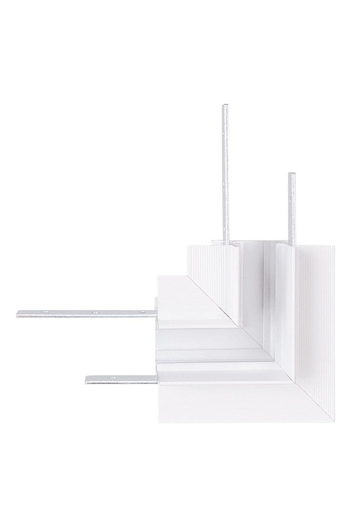 Magnetic 90° recessed track corner for MT0023/MT0024