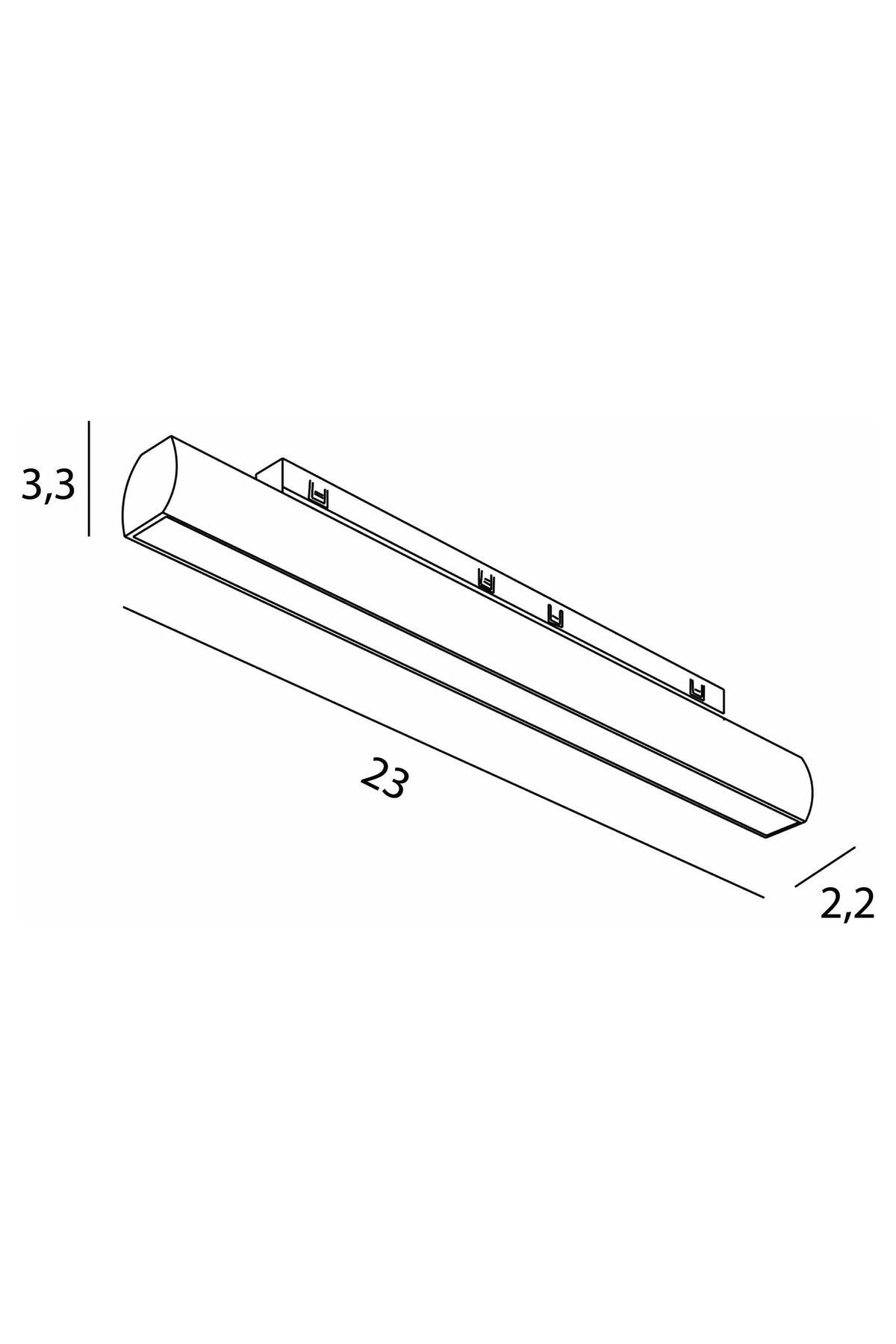Micro11 Rotatable line 12W Zigbee
