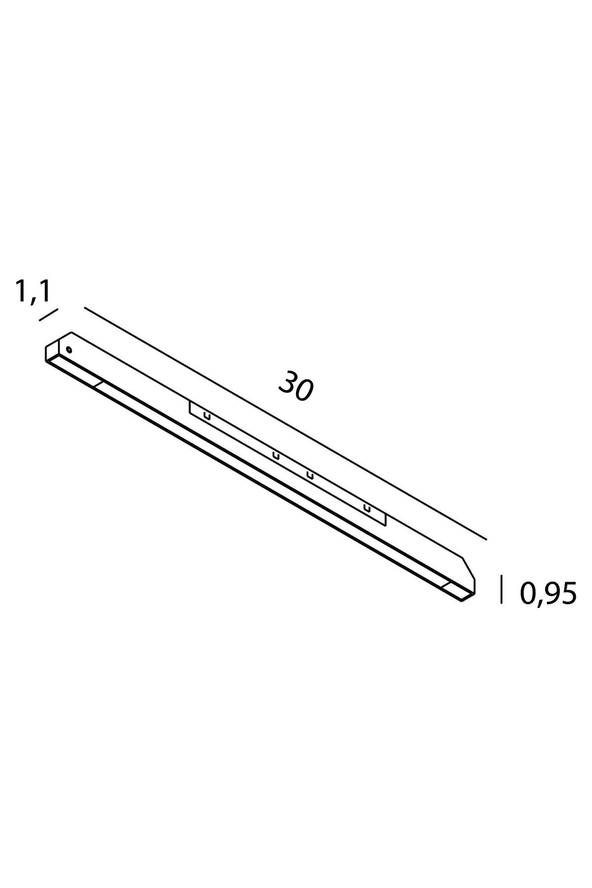 Micro11 Flat line 12W On/Off