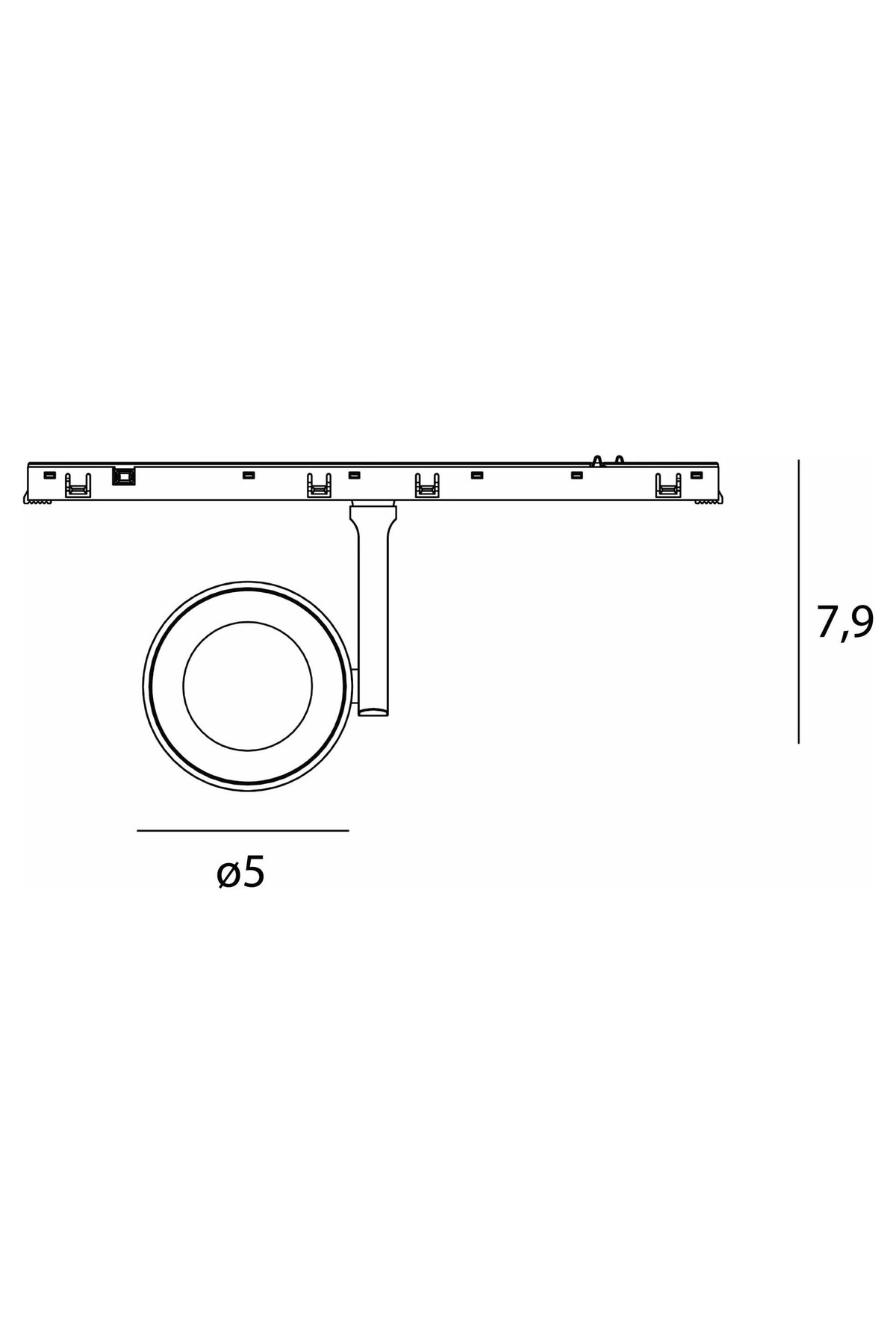 Micro11 Spotlight 5W On/Off