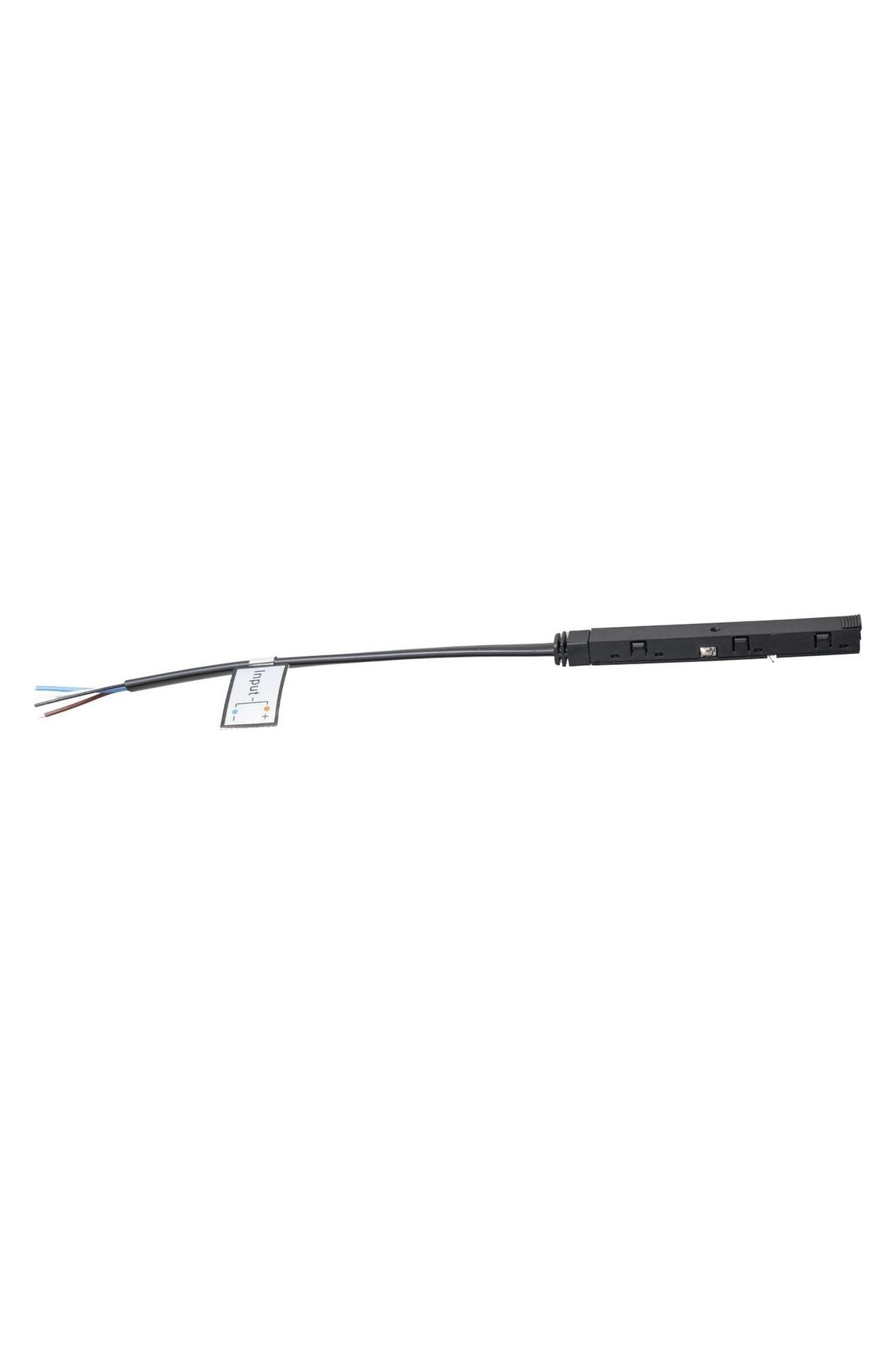 End feed for external power supply