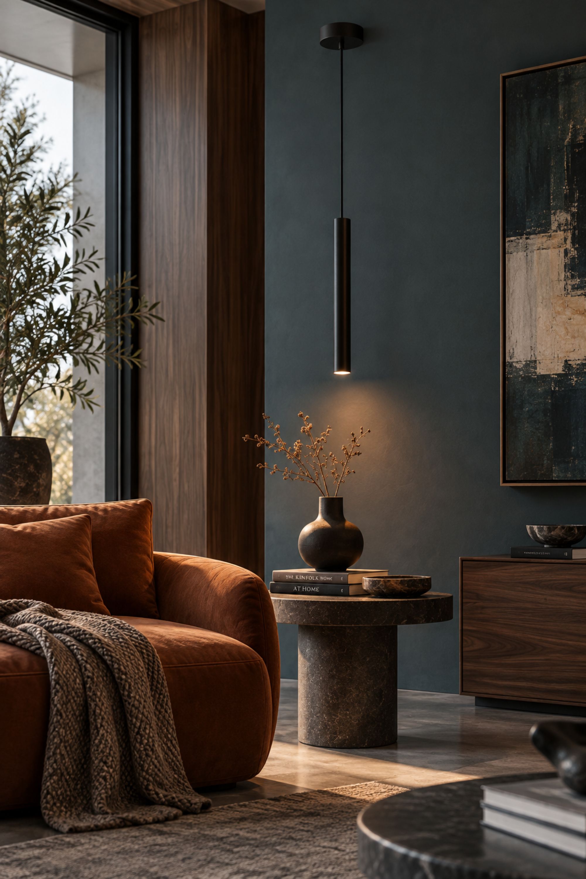 Lumion Organic I – Fekete, Függőlámpa