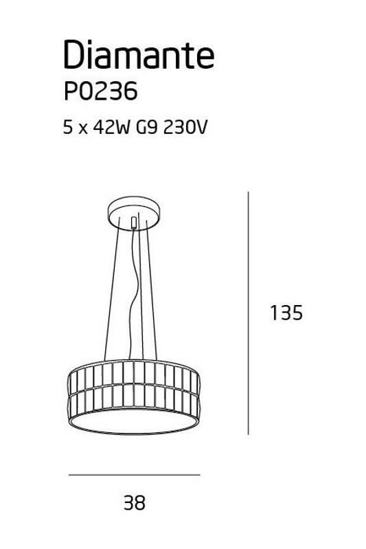 Diamante 38cm