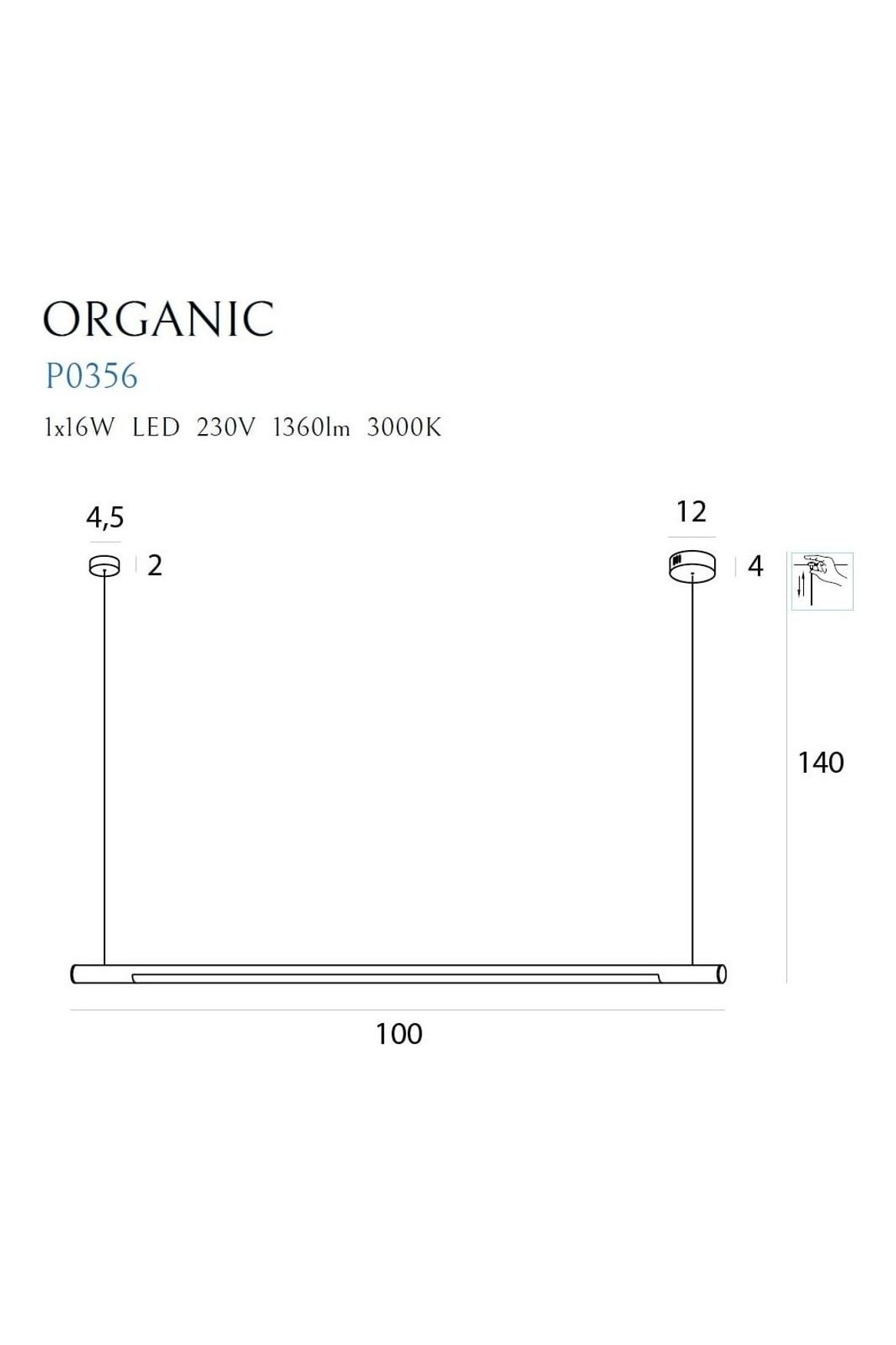 Organic Horizon 100cm