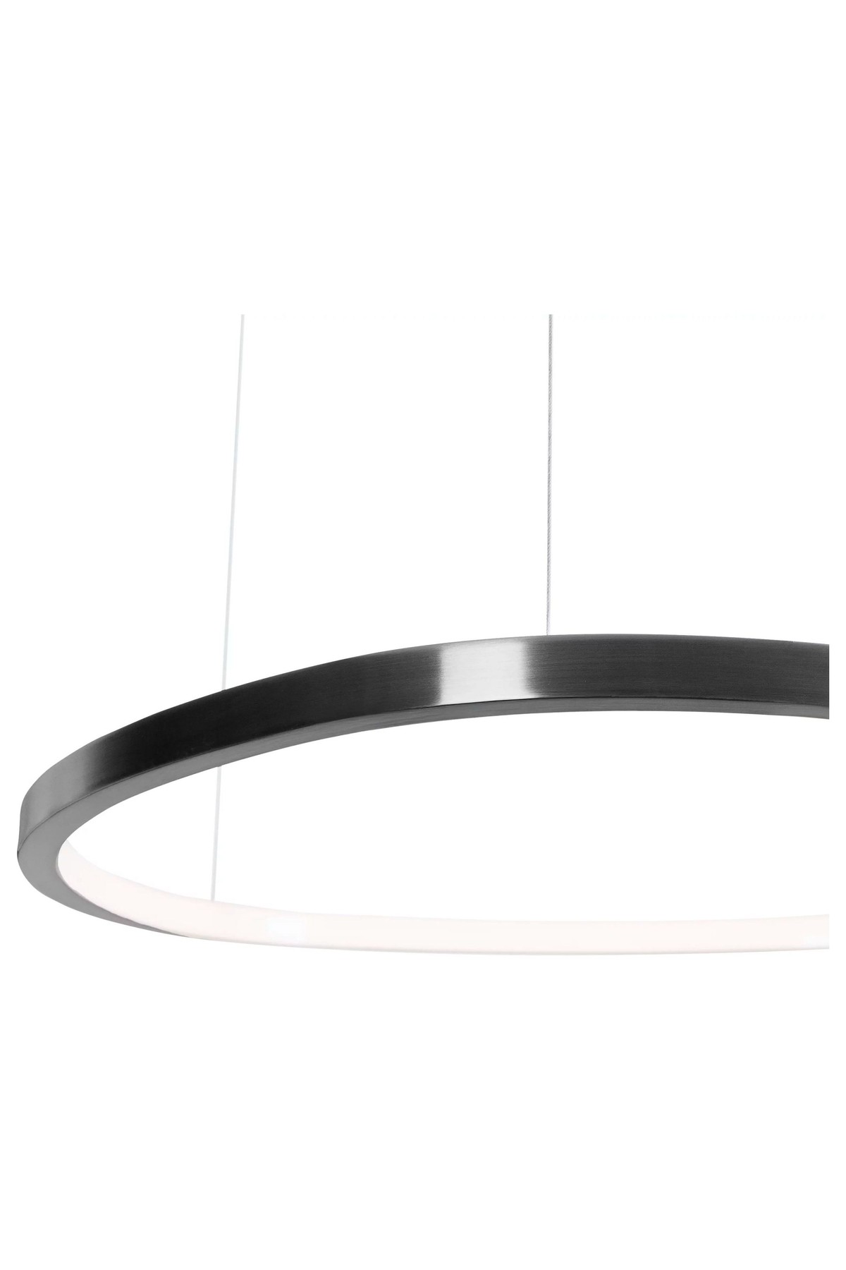 Lumion P0661d Cayenne 60cm – Szálcsiszolt fekete, Függőlámpa