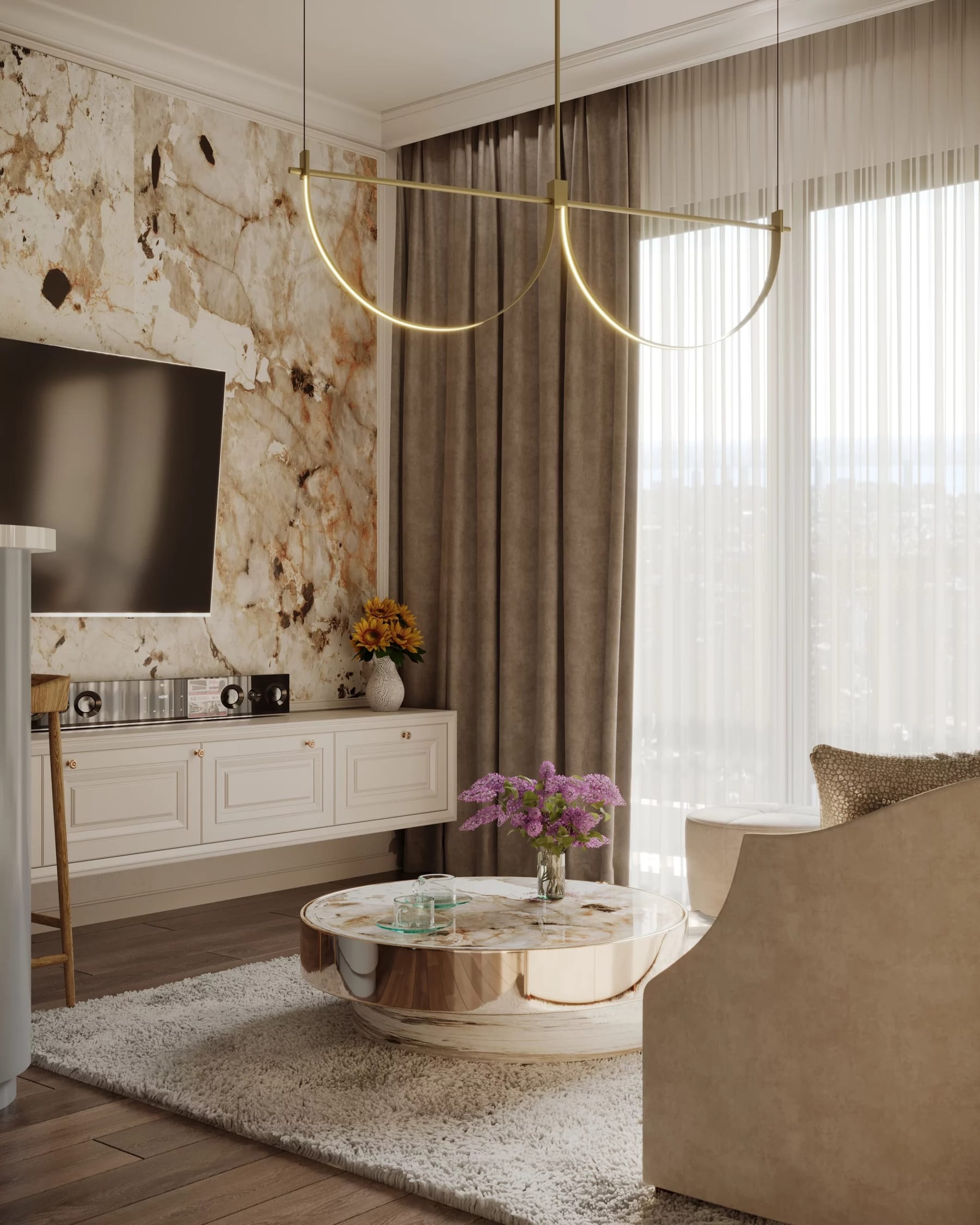 Lumion Victoria 39W – Arany, Függőlámpa