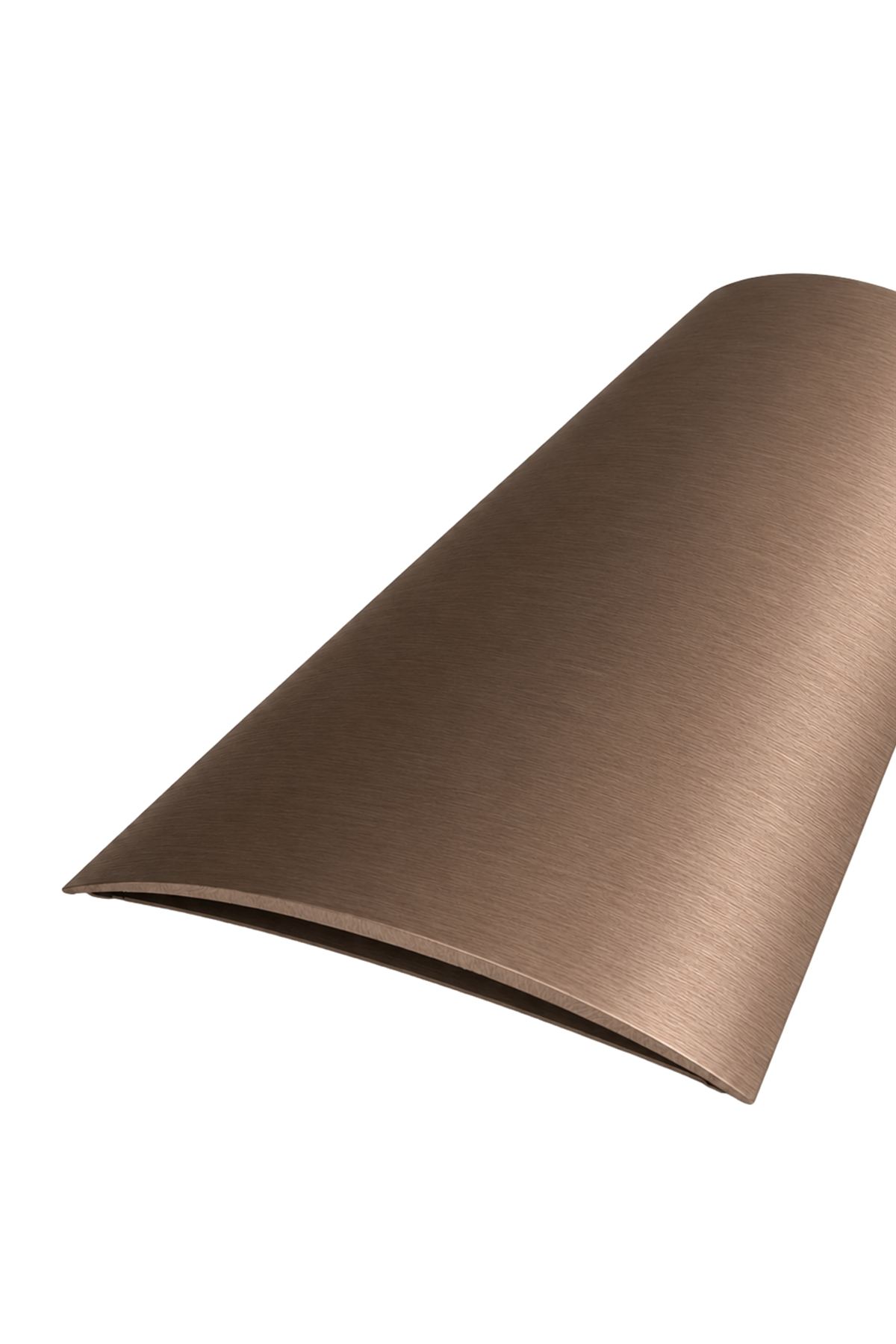 ProfiFloor PF16 öntapadós 80 mm széles padlóprofil, bronz – Burkolatváltó