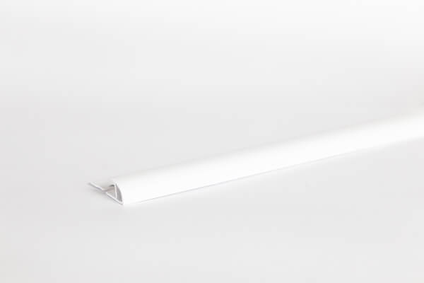 Bau Dekor PVC élvédő 8mm fehér