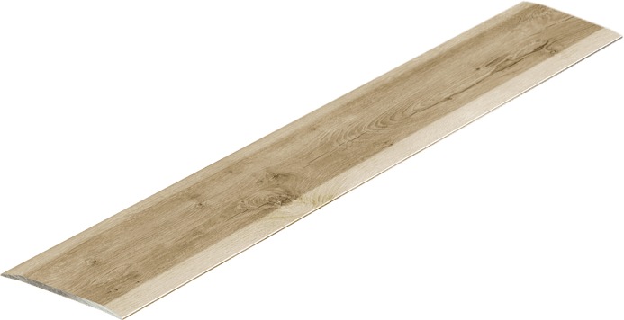 ProfilPas aluminium lapos, fadekoros padlóprofil, Picos